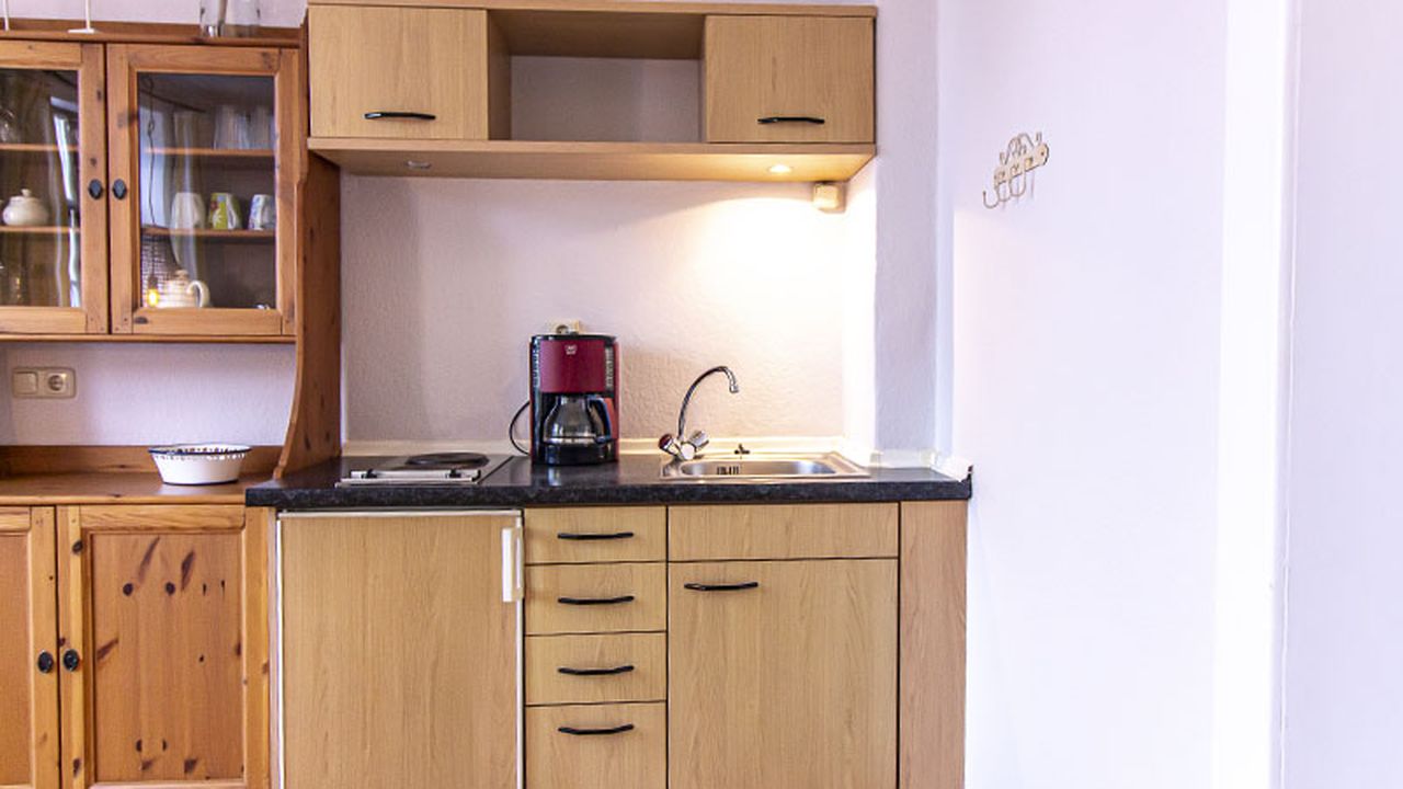 Küchennische im Wohnraum Küchennische im Wohnraum